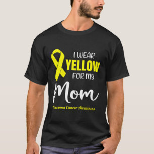 Ich trage Gelb für meine Mama für Sarcoma Cancer A T-Shirt