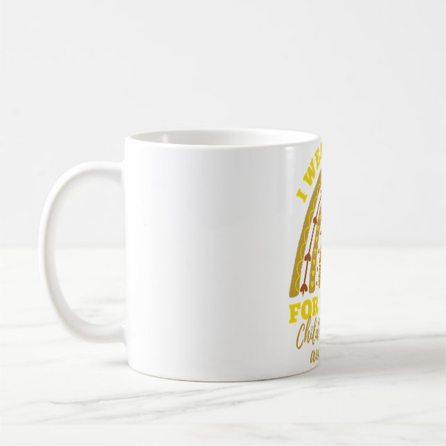 Ich trage Gold für mein Sohn, das Krebsbewusstsein Kaffeetasse (Links)