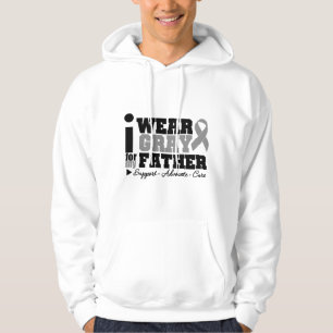 Ich trage graues Band für meinen Vater Hoodie