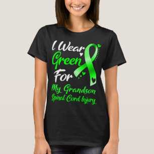 Ich trage Grün für meine große Rückenmarksverletzu T-Shirt