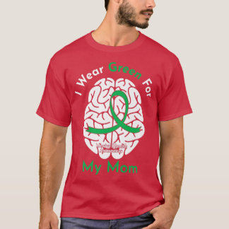 Ich trage Grün für meine Mama Mental Health Awaren T-Shirt