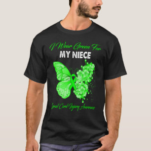 Ich trage Grün für meine Nichte Rückenmarksverletz T-Shirt