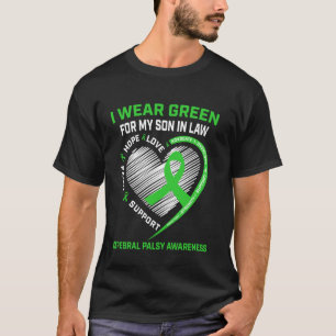Ich trage Grün für meinen Schwiegersohn Zerebralpa T-Shirt