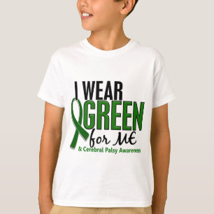 Ich trage Grün für MICH zerebrale Lähmung 10 T-Shirt