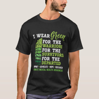 Ich trage Grün für Tal Health Awareness Fight The T-Shirt