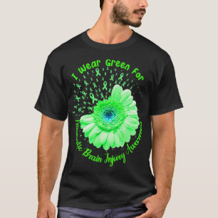 Ich trage Grün für traumatische Gehirnschädigung T-Shirt