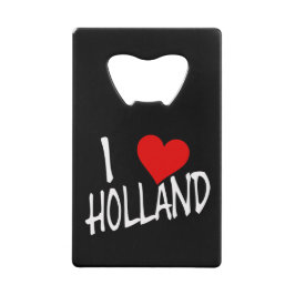 Ich trage Holland auf bk bocnt Geldbeutel Flaschenöffner