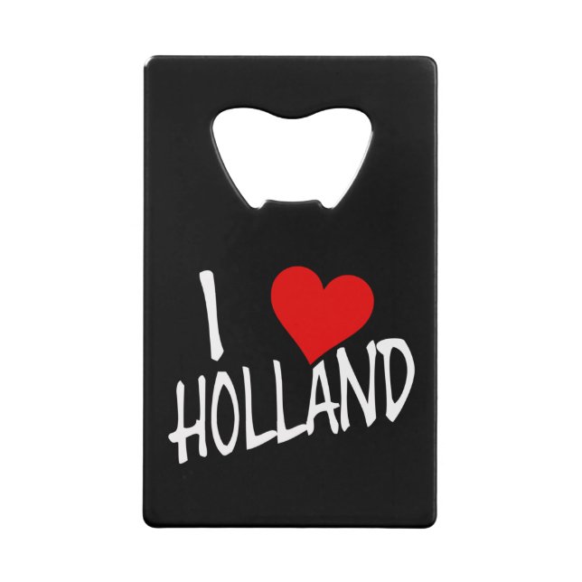 Ich trage Holland auf bk bocnt Geldbeutel Flaschenöffner (Vorderseite)
