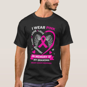 Ich trage K im Gedenken an meinen Oma-Brustkrebs A T-Shirt