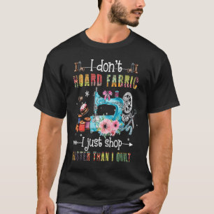 Ich trage kein Stoff, den ich einfach schneller be T-Shirt
