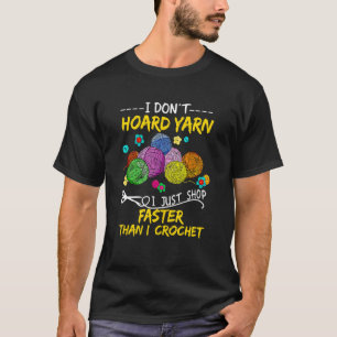 Ich trage kein Stoff, den ich einfach schneller be T-Shirt