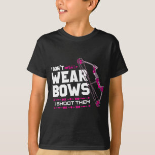 Ich trage keine Bogen, die ich mit der Jagdlov in T-Shirt