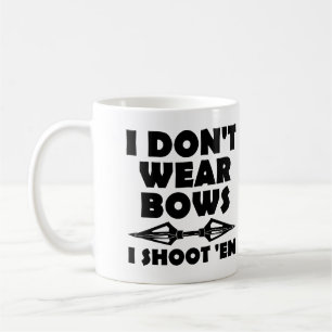 Ich trage keine Bogen, die ich sie in sonniger Uma Kaffeetasse