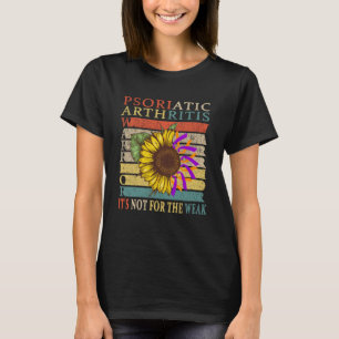 Ich trage Lavendel und Orange für die Psoriasis-Ar T-Shirt