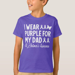 Ich trage Lila für das Bewusstsein meines Vaters A T-Shirt