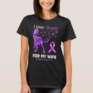 Ich trage Lila für das Epilepsie-Bewusstsein meine T-Shirt