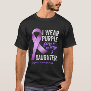 Ich trage Lila für das Lupus-Bewusstsein meiner To T-Shirt