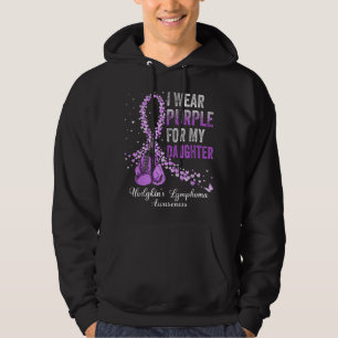 Ich trage Lila für das Lymphom meiner Tochter Hodg Hoodie