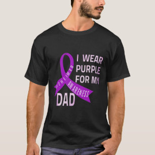 Ich trage Lila für die Heimerheimer-Krankheit mein T-Shirt
