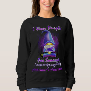 Ich trage Lila für jemanden, den ich vermisse - AL Sweatshirt