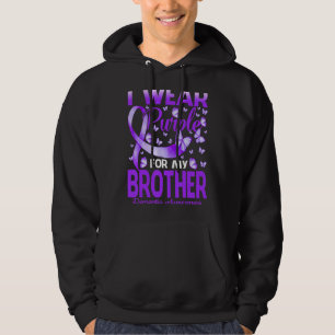 Ich trage Lila für mein Bruder Demenz Bewusstsein, Hoodie