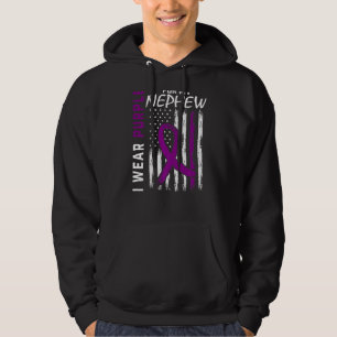 Ich trage Lila für mein Nephew Epilepsie Awareness Hoodie