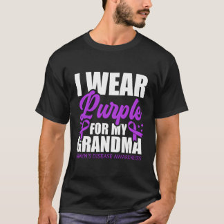 Ich trage Lila für mein Oma-Crohn-Syndrom T-Shirt