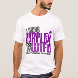Ich trage Lila für meine Ehefrau6 Crohns Krankheit T-Shirt