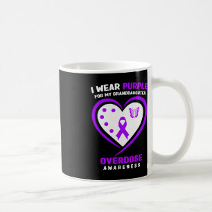 Ich trage Lila für meine Enkelin Überdosis Awaren Kaffeetasse