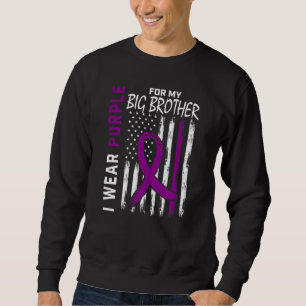 Ich trage Lila für meine großen Epilepsie-Ausblick Sweatshirt