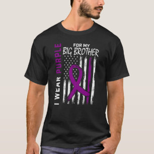 Ich trage Lila für meine großen Epilepsie-Ausblick T-Shirt