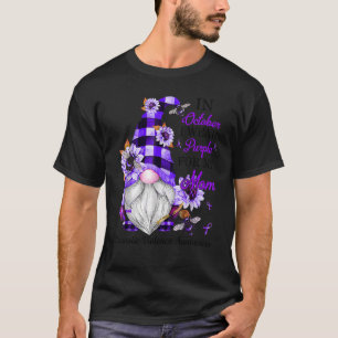 Ich trage Lila für meine Mama Lila Genom T-Shirt