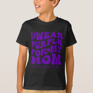 Ich trage Lila für meine Mutter Lupus-Bewusstsein  T-Shirt