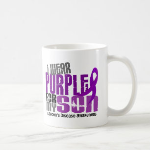 Ich trage Lila für meine Sohn6 Crohns Krankheit Kaffeetasse