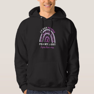 Ich trage Lila für meine Tante Lupus-Bewusstsein Hoodie
