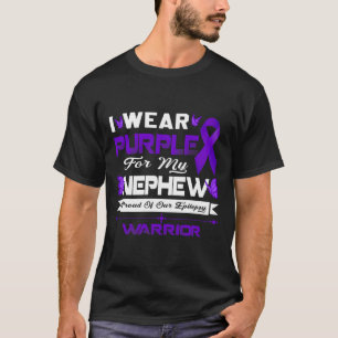 Ich trage Lila für meinen Nephew Stolz auf unsere  T-Shirt