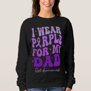 Ich trage Lila für meinen Vater GIST Awareness Ret Sweatshirt