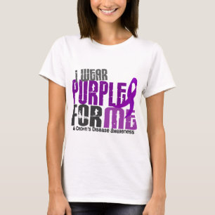 Ich trage lila für MICH 6 Crohns Krankheit T-Shirt