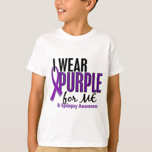 Ich trage lila für MICH Epilepsie 10 T-Shirt
