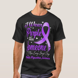 Ich trage Lila für RETINITIS PIGMENTOSA Bewusstsei T-Shirt