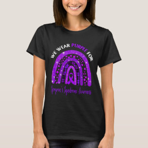 Ich trage Lila für Sichelzellanämie T-Shirt