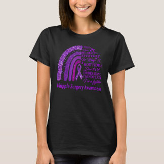 Ich trage Lila für Whipple Operation Sensibilisier T-Shirt