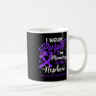 Ich trage Lila Gedächtnis für meine Nephew-Überdos Kaffeetasse