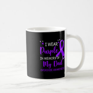 Ich trage Lila Gedächtnis von Vater Überdosierung Kaffeetasse