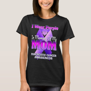 Ich trage Lila im Gedächtnis meiner Mama Pankreas T-Shirt