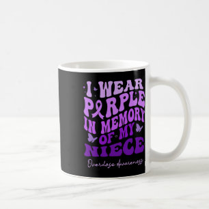 Ich trage Lila im Gedächtnis meiner Nichte Überdos Kaffeetasse