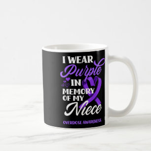 Ich trage Lila im Gedächtnis meiner Nichte Überdos Kaffeetasse
