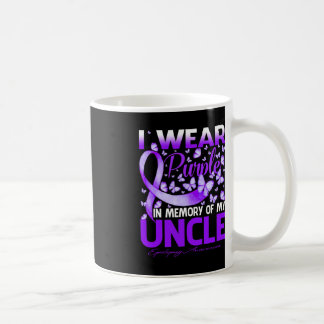 Ich trage Lila im Gedächtnis meiner Onkel Epilepsi Kaffeetasse