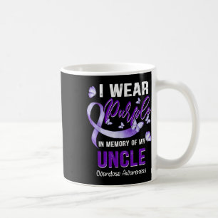 Ich trage Lila im Gedächtnis meiner Onkel-Überdosi Kaffeetasse