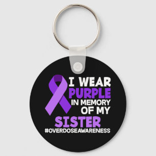 Ich trage Lila im Gedächtnis meiner Schwester Über Schlüsselanhänger